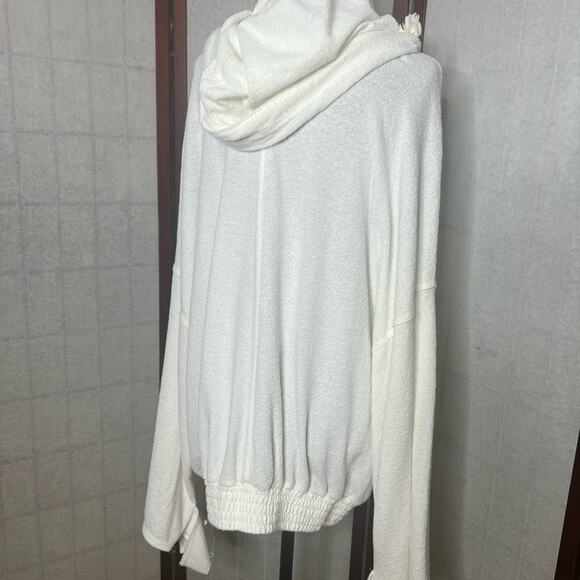 FREEPEOPLE‎ FB BEACH HOODIE SLOUCHY SAIL AWAY PULLOVER SIZE L - Picture 3 of 7